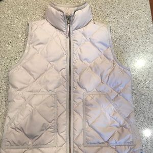 FINAL SALE: Creme J Crew Quilted Vest
